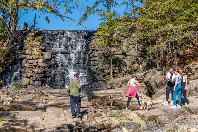 You can visit the majestic falls at Chewacla State Park in Auburn.