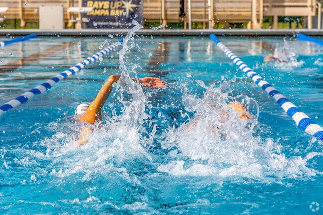 Walter fuller park offers swim lessons at their community pool.