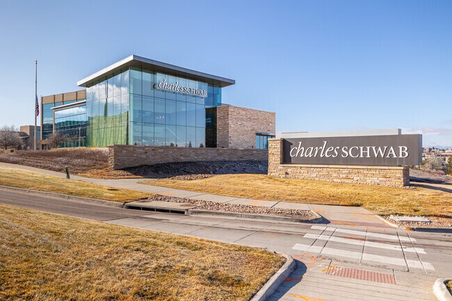 The Charles Schwab headquarters is locate in Lone Tree.
