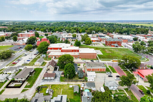Nebraska City Middle School serves grades 6–8 in the heart of Nebraska City, Nebraska.