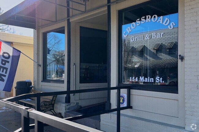 Crossroads Grill and Bar in downtown Leslie is the main restaurant in town.