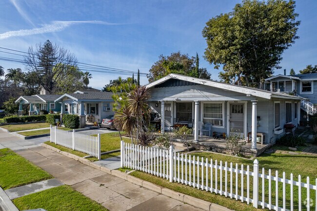Bungalow homes are a common site in the older parts of Tustin.