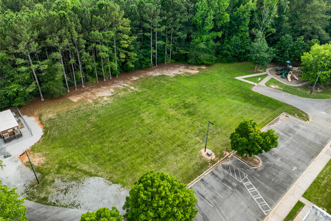 Open fields allow students of Russell Elementary the space to explore.
