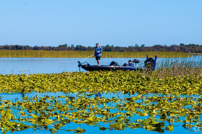 Lake Parker is one of the larger lakes in Lakeland and is a prime location for local bass fisherman.