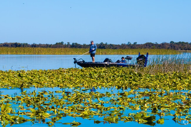 Lake Parker in Lakeshore is a prime location for local bass fishermen.