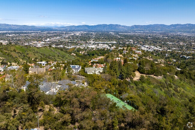 Dixie Canyon Park is a woodland preserve with hiking trails.