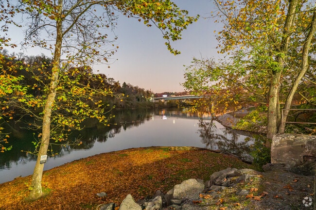 Woodburn residents can take advantage of the Monongahela River and the trails that run along it.