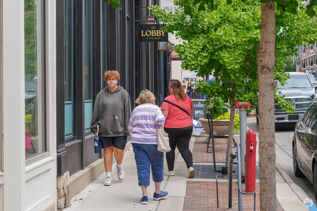 The Lobby is a local coffee shop and brunch spot where Highland Park Residents hang out.