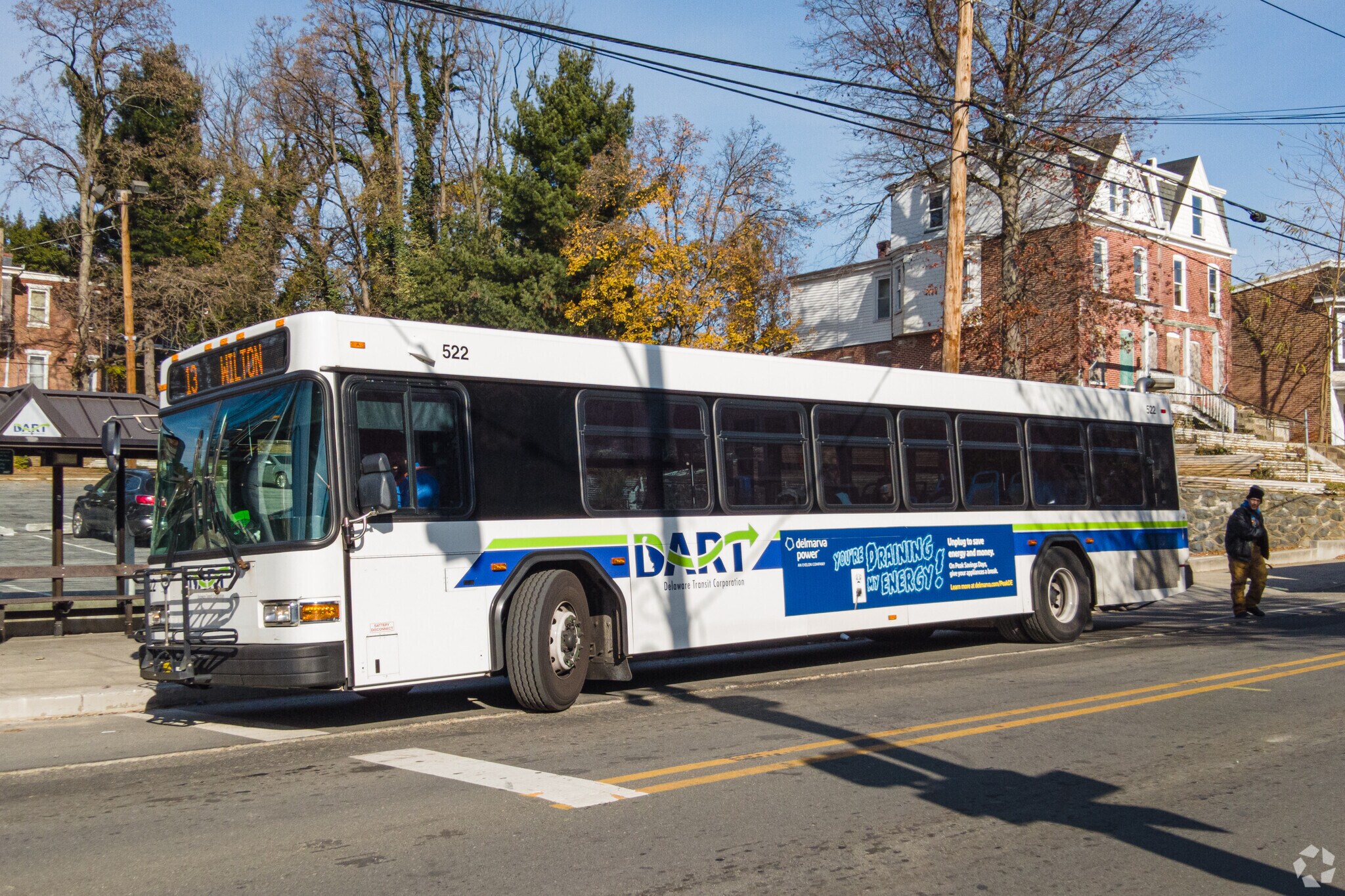 If you need a ride, DART Bus stops can be found along Market St in Vandever Ave.