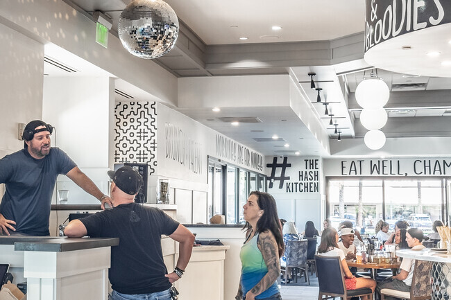 The dining scene is lively in Gainey Ranch with the DJs spinning the soundtrack to your outings.