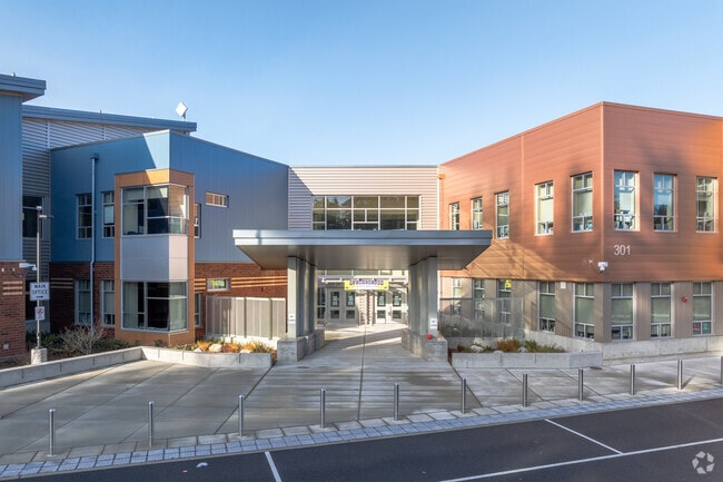 Puesta Del Sol Elementary School entrance.
