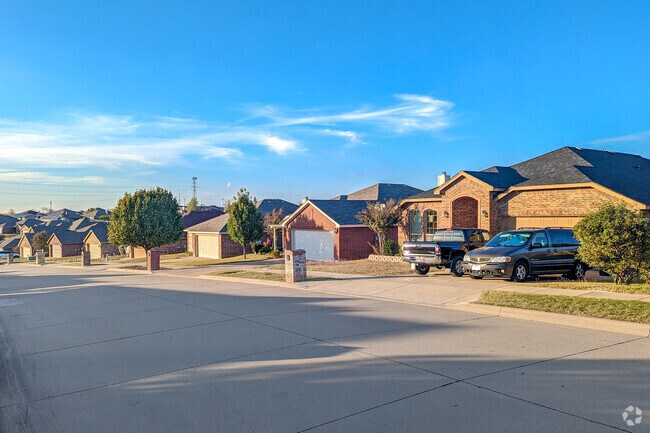 Quiet suburban streets in White Settlement allow for residents to enjoy a morning jog.