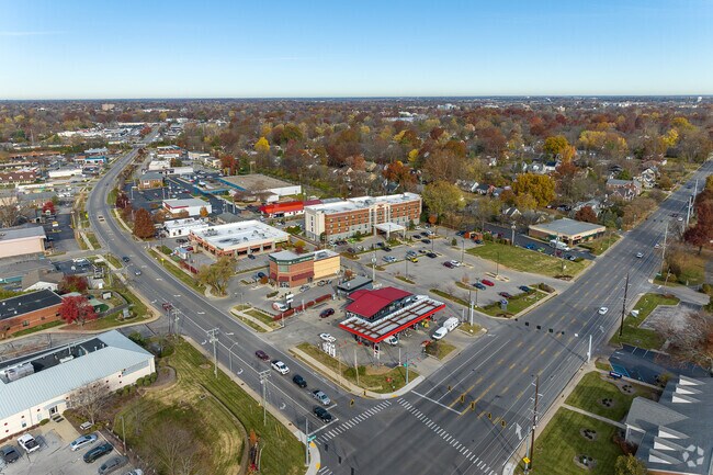 Pensacola Park offers residents a variety of restaurants and retail locations.