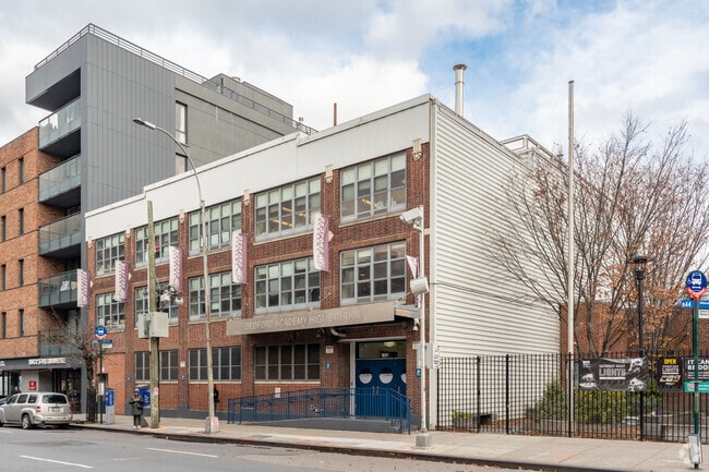 The courses at Bedford Academy High School encourage critical thinking and creativity.