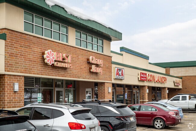 There are multiple retail shopping options on Raymond Rd.