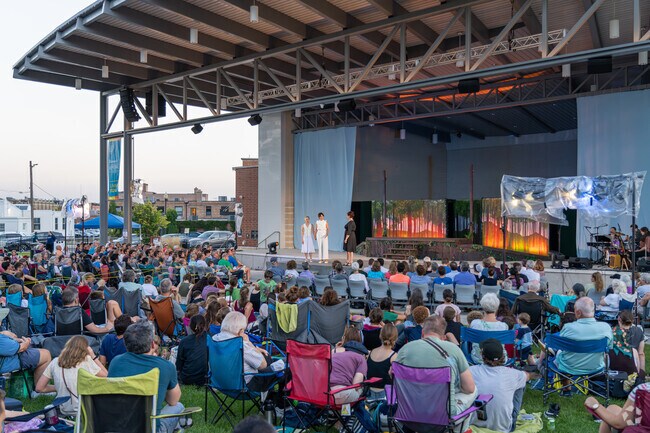 Shakespeare in the Park is produced, in part, by the Wheaton College Arena Theater.
