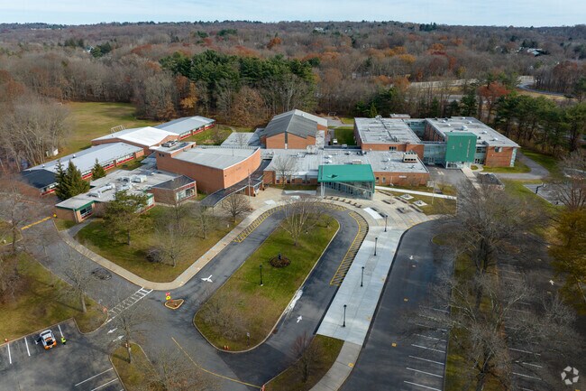 H.C. Crittenden Middle School is set amongst beautiful lush nature.