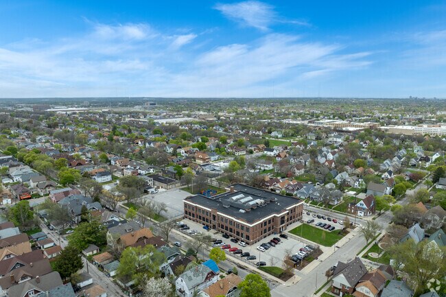 Students can enjoy the large campus at Milwaukee College Preparatory School 36th St Campus.