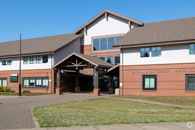 Crossler Middle School on Davis Rd S serves grades 6-8 in Salem.