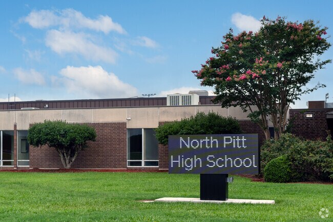 North Pitt High School, located in Bethel, NC, serves Belvoir students and is rated B- for academics.