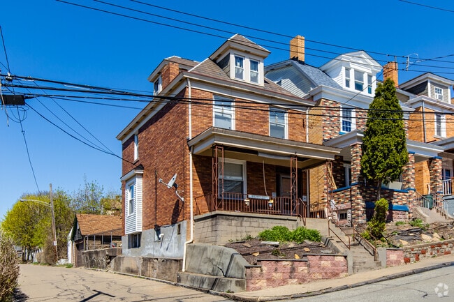 Mount Oliver Borough has many stately homes set on the hill.