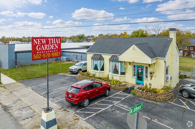 A local favorite, Thai Garden Restaurant, boasts quaint small-town character.