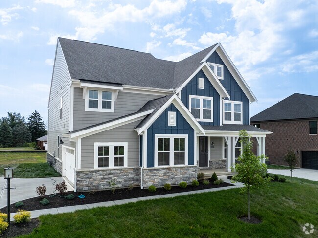 There are many new builds in the Deerfield Township area.