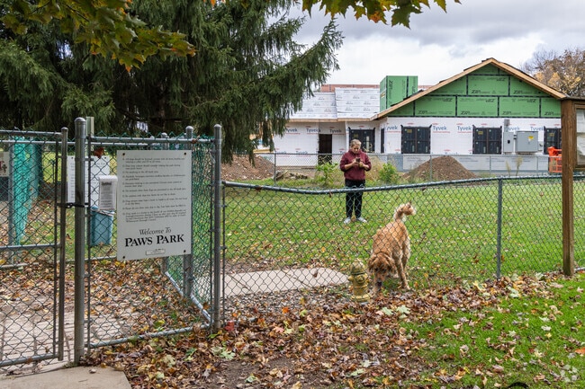 Paws Park in South Williamsport Community Park is a popular place to bring your dogs.