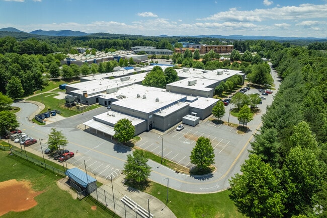 Valley Springs Middle School has great parking spaces.