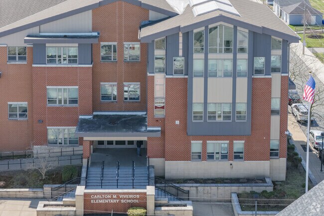 The Carlton M. Viveiros Elementary School near Sandy Beach is a school that values collaboration, respect, and trust.