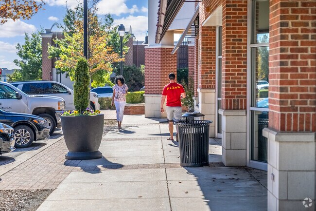 Midwest City Town Center near Lumberman attracts locals all year round.