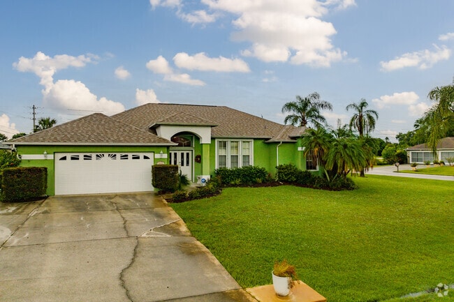 Saint Lucie North features colorful homes, offering charm and affordability.