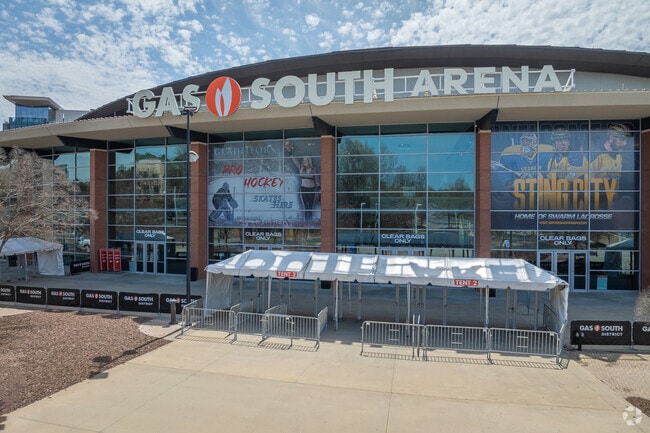 Gas South Arena hosts year-round concerts and events in Duluth.
