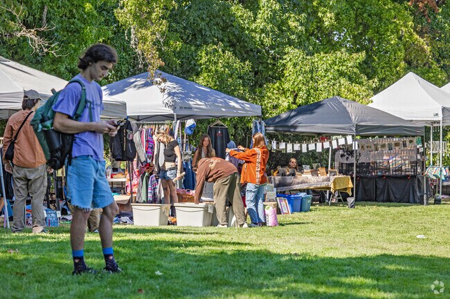 Northeast Corvallis, OR is close to music festivals, art events and other community gatherings.