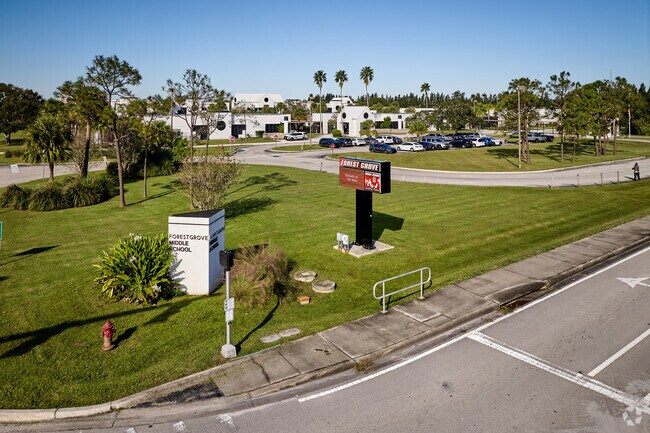 Forest Grove Middle School is always ready to welcome students to its halls.