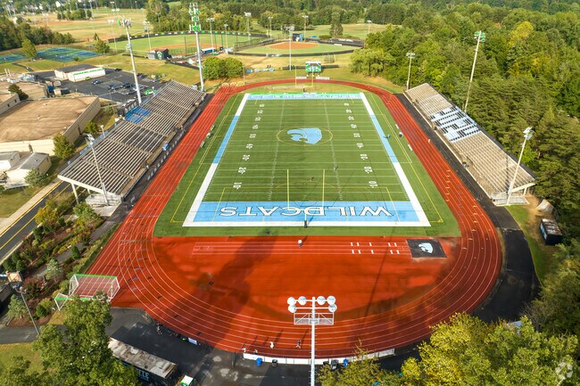 Centreville High Schools boasts an impressive athletic field for Centreville students.