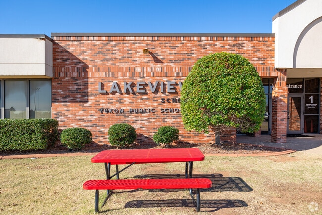 Students from the surrounding neighborhoods attend Lakeview Elementary.