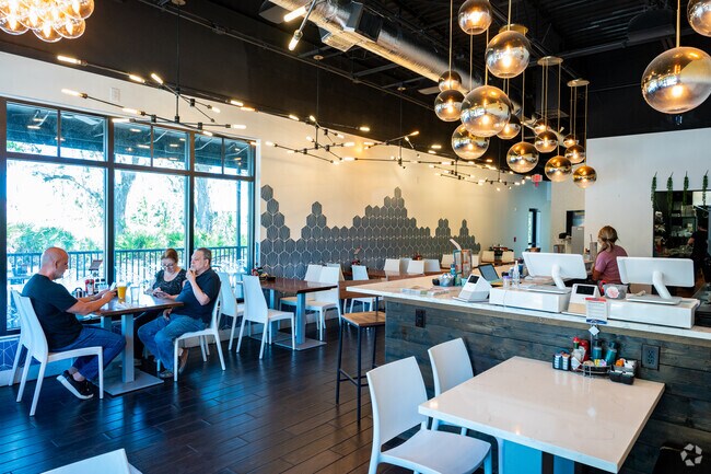 Locals of Fishhawk start their day at Canopy Road Cafe specializing in breakfast and lunch.