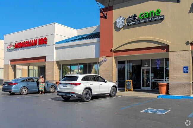 Mongolian BBQ and Mr. Cane are popular in North West Elk Grove.