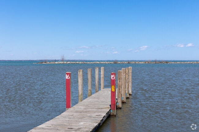 Enoy the peace and solitude of the Clinton River in Harrison Township.