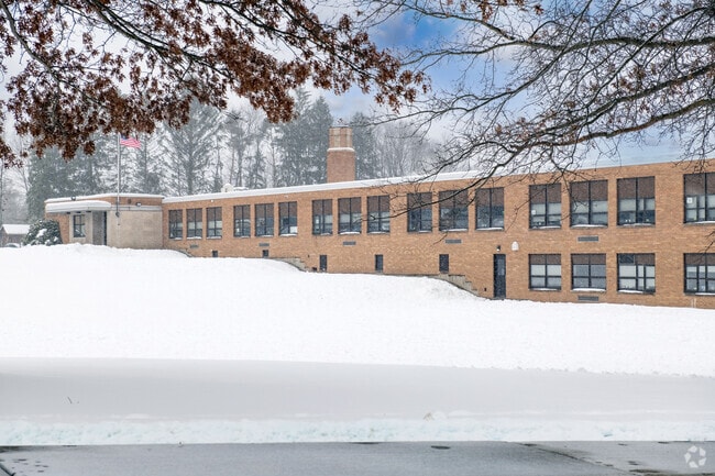 The Robert H. Jackson Elementary School in Frewsburg is a public school that enrolls about 361 students.