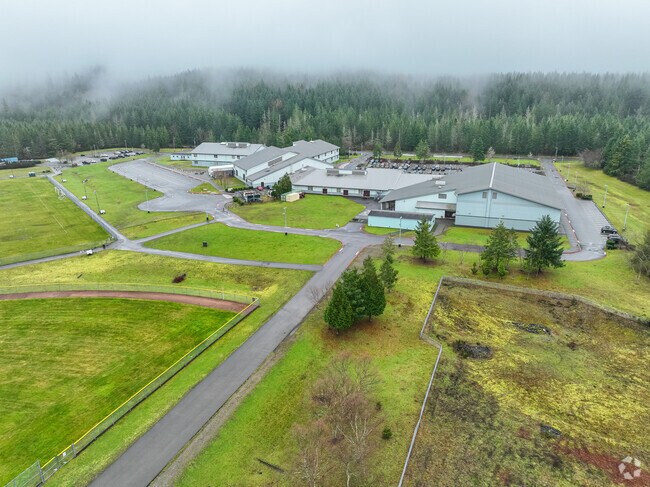 Summit Trail Middle School has a beautiful large campus.