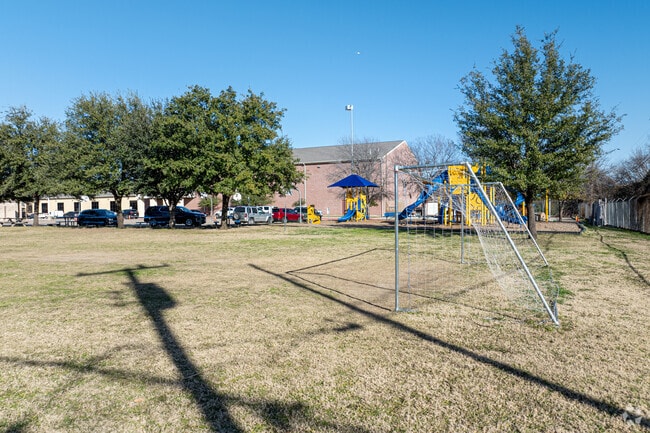 St Mary Of Carmel School features open green space for students to enjoy.