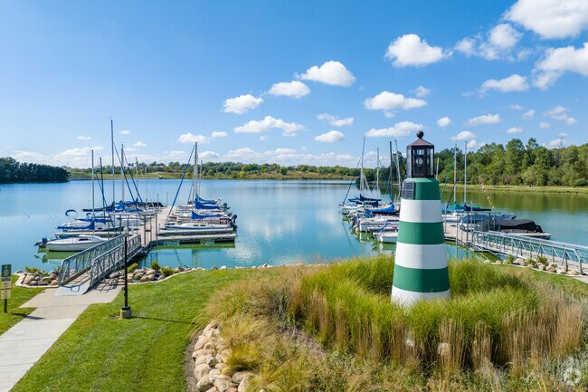 Lake Cunningham just north of Saddle Hills features boating and a beautiful marina.