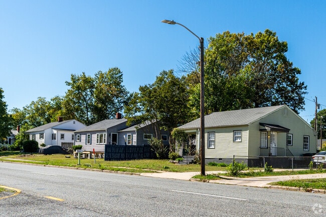 1920s bungalows in White Oak were built for the employees of the old textile mill.