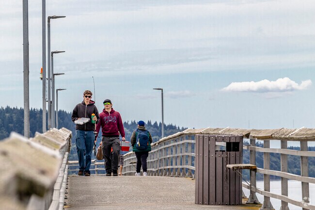Fishing is among the most popular activity to do at Des Moines Marina Pier in Des Moines WA.