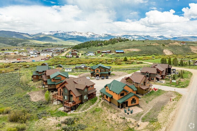 New homes built in Tabernash offer modern conveniences in the beautifully rugged mountain terrain.