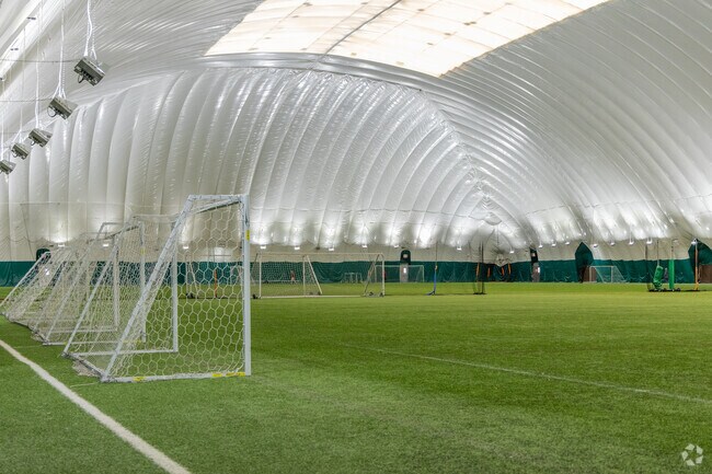 Crown Point's Sparta Dome has indoor fields for year-round play.