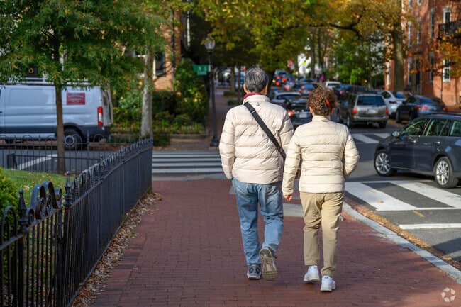 Berkley is a very walkable neighborhood.
