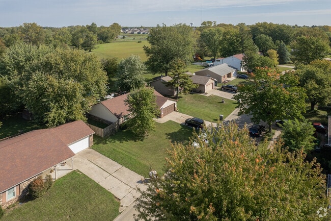 South Franklin in Indianapolis has beautiful homes with spacious yards.